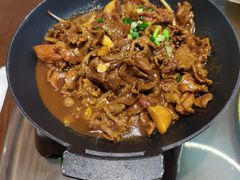 干锅牛肉-食光慢宴·安吉土菜馆