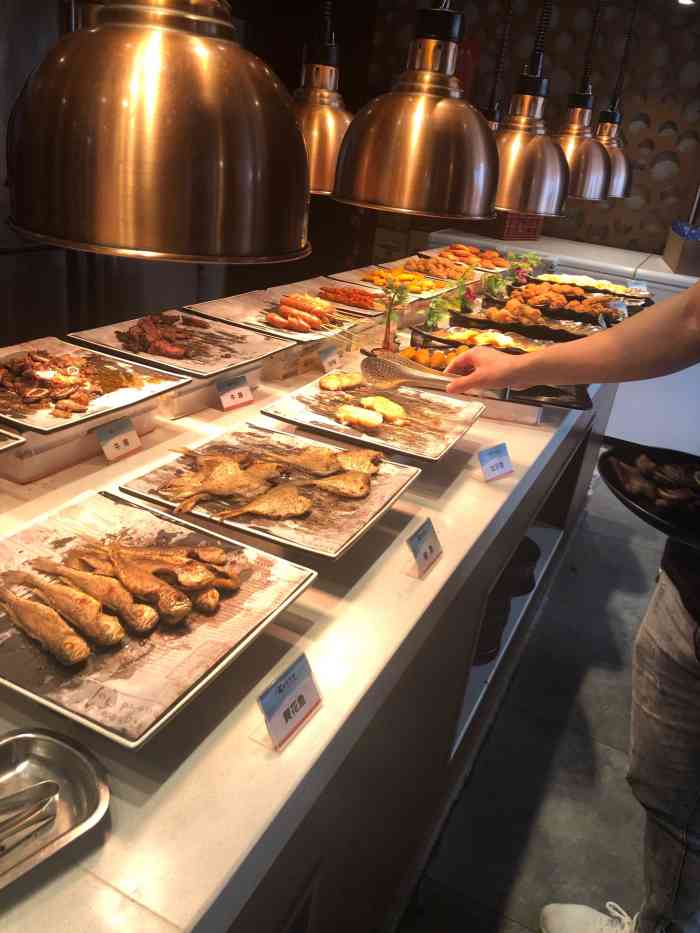 五颗星海鲜烤肉自助餐厅(八佰伴店)-"和女儿来消费啦!