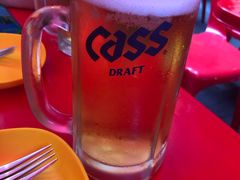 cass生扎啤-BHC炸鸡(明洞总店)