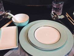 餐具摆设-翠湖宾馆·中餐厅