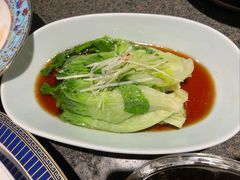 白灼罗马生菜-真地道京味府·鲜橙烤鸭·北京菜(朝外大街东大桥店)