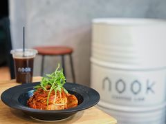 德國豬肉腸辣醬意粉-GOTLOT COFFEE&KITCHEN角落厨房NOOK店