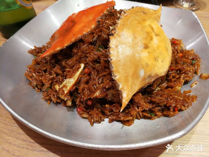 渔家灯火(大融城店)-香米炒蟹-菜-香米炒蟹图片-青岛美食-大众点评网