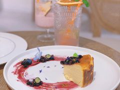 蓝莓巴斯克芝士蛋糕-BEC(好景花园店)
