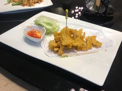 生菜卷酥肉-画臻楼.家宴.融合菜(锦业路店)