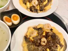 至尊滑蛋三拼饭-有章牛杂(石厦店)