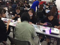上课实景-首脑美容美发化妆美甲培训学校(龙岗校区)
