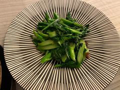 咸鱼炒芥兰-得丘礼享谷·玉兰苑