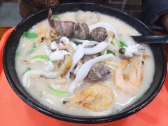 目鱼海鲜汤面-台州老六海鲜面馆(上南总店)
