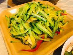 清炒农家菜园南瓜丝-深山老屋(国顺东路店)