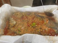 蒜香纸包鱼-金星纸包魚&潮汕鲜牛肉火锅(乳山路店)