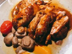 香烤春鸡佐橄榄油黑椒汁-404干式熟成牛排馆•聚会餐厅