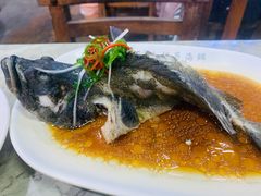 石斑鱼清蒸-四川小胡子海鲜(丁村万人海鲜广场店)