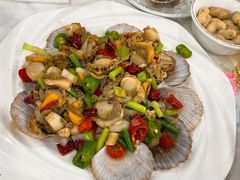 葱爆威海扇贝-郭姐·威海渔村(黄兴路店)