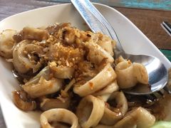 大蒜胡椒炒鱿鱼-Doo Dee Thai Food(Issan/Isaan/Esan)