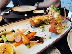 香焗龙虾配自制黑松露酱-上海苏宁宝丽嘉酒店·Cafe Bellagio西餐厅
