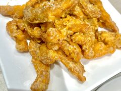 咸蛋黄椒盐排条-阿莉餐厅(枣阳路店)