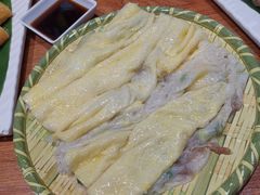 肉片鸡蛋肠粉-强记鱼粥(南村店)