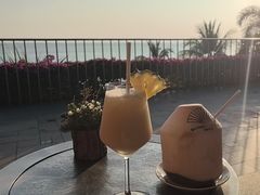 -日落吧·海景咖啡厅·餐酒吧·鸡尾酒·下午茶·乐队表演·浪漫夕阳·三亚文华东方酒店