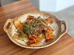 照烧豆腐鸡腿饭-拾年