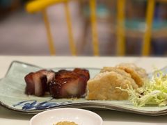叉烧拼墨鱼饼-粤小馆(天安云谷店)