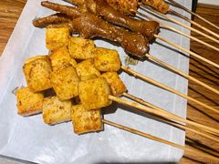 烤鱼豆腐-平娃三宝烧烤·面食(南小街店)