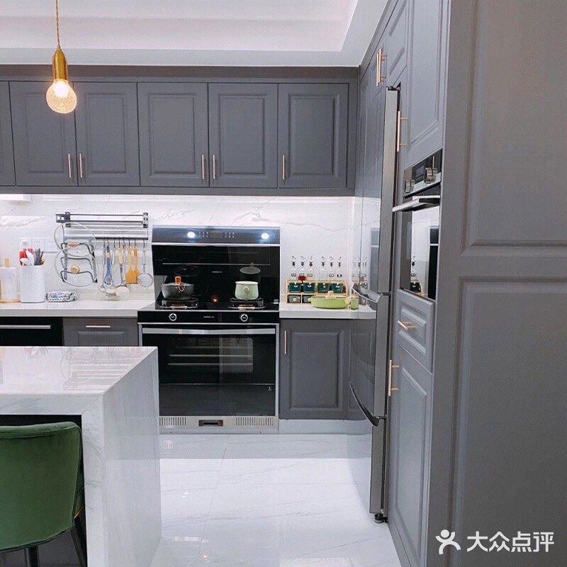 厨房配色这样选择👉给人满满的高级感💙