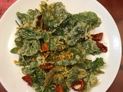 面拖桑树叶-天台徐家小吃