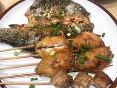 -龚海宝· 烧烤· 羊肉原切挂糊更好吃(庄市店)