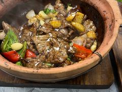 生啫牛肉-天宝食坊·啫啫煲大排档(西华路店)