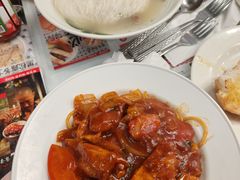 番茄猪扒意面-华星冰室(湾仔店)