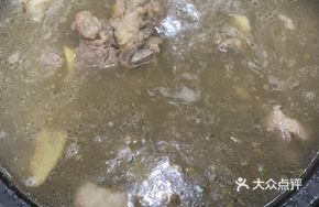 Goose Foot Soup with Wild Garlic