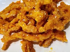咸蛋黄椒盐排条-阿莉餐厅(枣阳路店)