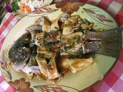 一鱼两吃-龙桥私厨·姜花菊花过桥鱼·顺德菜(容桂店)