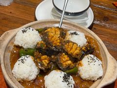 螺丝椒鲍鱼饭-九號院子海鲜烧烤