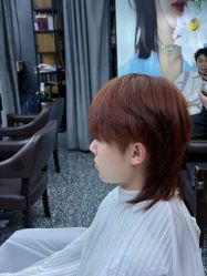 -藤野造型专业烫染接发