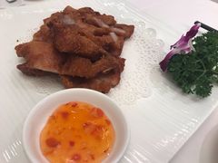 庭园蒜香肉-岳阳格兰云天大酒店太极名厨中餐厅