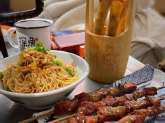 酸甜排骨-探鱼·鲜青椒爽麻烤鱼(苏宁广场店)