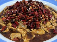 水煮肉片-大胡同天津菜·海肠捞饭·津门皮皮虾锅贴一绝(西姜井店)