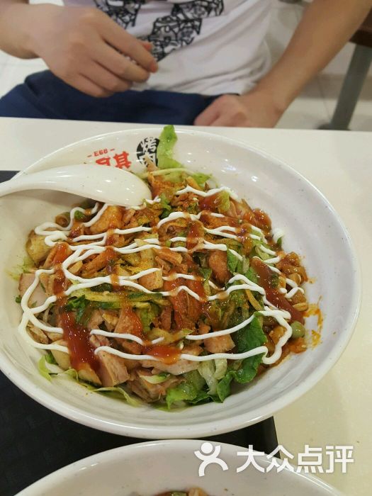 香辣味烤肉饭