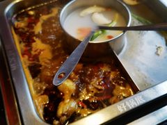 菌汤牛蛙锅-渝利重庆火锅