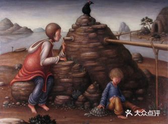 两种不同风格的画法，各有千秋