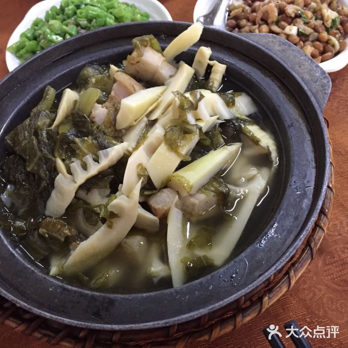 客家菜馆揭西擂茶细饭-苦笋煲-菜-苦笋煲图片-深圳美食-大众点评网