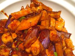 茄子鸡丁-宽鲜锅贴家常菜(永旺东部购物中心香港中路店)