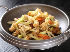 干锅有机花菜-钓台野鱼馆(钱江国际时代广场店)