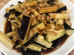 蛤蜊肉拌茄子-华春餐馆(鱼山路店)