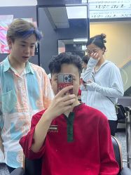 -藤野造型专业烫染接发