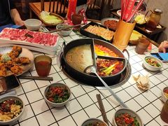 -热火朝天鲜切牛肉火锅(南强街巷店)
