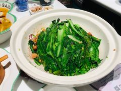 砂锅油麦菜-撒椒·四川江湖菜(大族广场店)