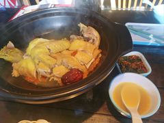 原汁酒香蒸鲜鸡-江边城外烤全鱼(方庄时代购物中心店)